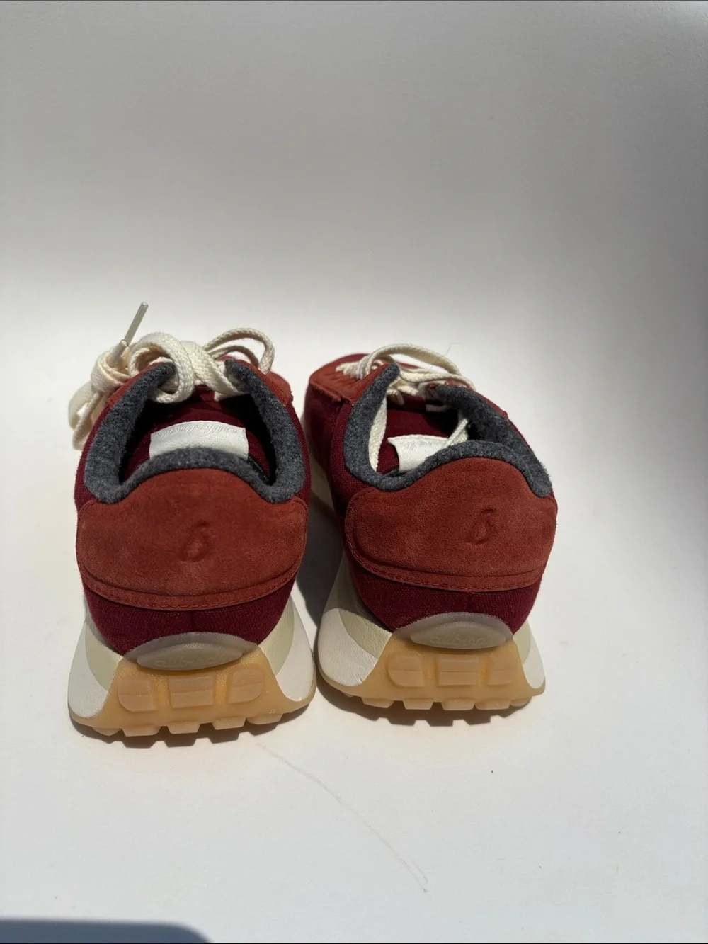 Allbirds Varsity, Women’s size7, Maroon Red Lace-Up Sneakers, new condition